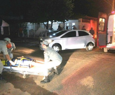 Acidente no Paranapungá deixa jovem ferido 