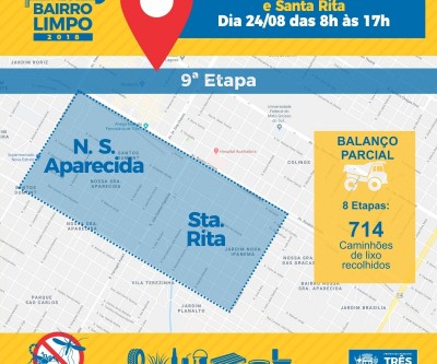 Campanha Meu Bairro Limpo acontecerá em mais dois bairros