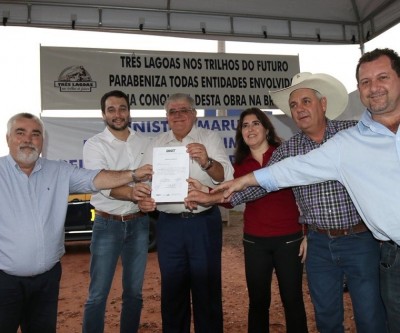 Assinatura da ordem de serviço para a revitalização da BR-262 é realizada