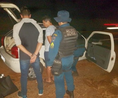 Patrulha Rural apreende grande quantidade de maconha em fundo falso de carro