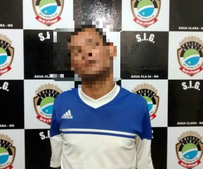 Foragido da capital é preso pela Polícia Militar de Água Clara-MS