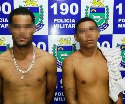 Vigia de barracão e cunhado são presos em flagrante por tráfico de drogas 