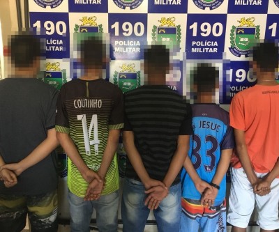 Cinco adolescentes são detidos com maconha pela Ronda Escolar