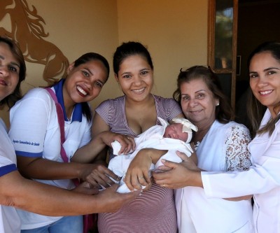 Sucesso de parto em residência é comemorado pela Saúde de Três Lagoas