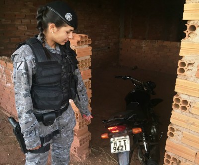Rotai recupera moto furtada no Jardim Violetas antes do registro policial 