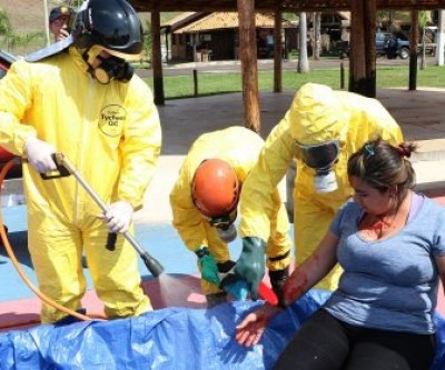 Equipes de atendimento em acidentes de emergências participam de simulado em Três Lagoas
