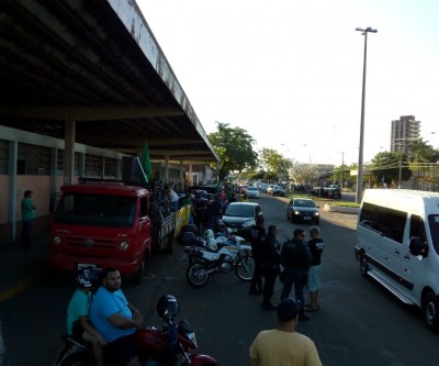 Carreata é organizada em apoio ao candidato Jair Bolsonaro