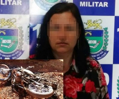 Além de ter a moto queimada pela namorada, cabeleireiro é preso por ser foragido da Justiça