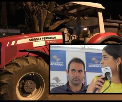 Polícia Civil prende namorado de prefeita usando trator da administração em Brasilândia-MS