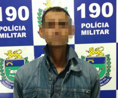 Homem fica nervoso com a presença da Polícia e acaba preso