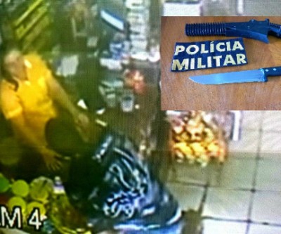 Homem é preso minutos depois de assaltar padaria de Três Lagoas