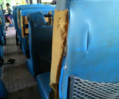 Ônibus escolar tem problemas com o freio e motorista se recusa a realizar o transporte de alunos da zona rural 