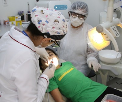 Trailer Odontológico permanece na JOMAP até quarta-feira