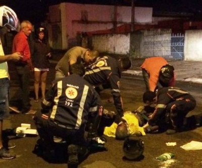 Buraco mal sinalizado causa dois acidentes graves, um deles com morte 
