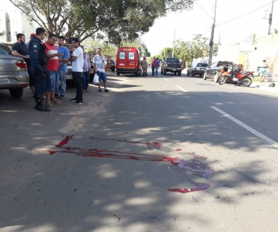 Idoso atropelado por motociclista não resiste aos ferimentos