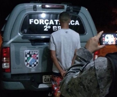 Jovem é flagrado com drogas e acaba preso pela Força Tática de Três Lagoas