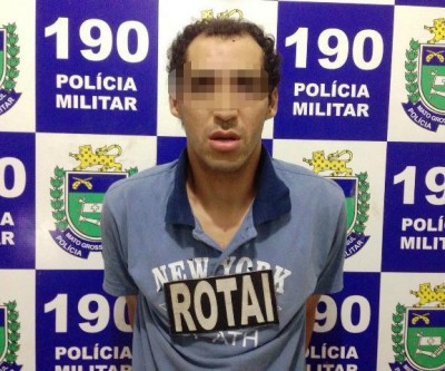 Foragido é preso pela ROTAI quando tentava se esconder dentro de guarda roupa 