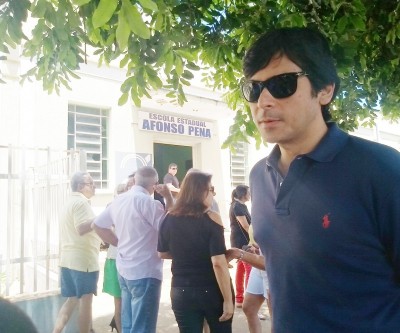 Vice prefeito de Três Lagoas, Paulo Salomão vota na manhã deste domingo