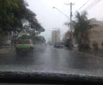 Em um dia, chove 13% do esperado para o mês de novembro em Três Lagoas