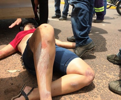 Acidente grave na Rosário Congro interdita avenida para o trabalho do SAMU 