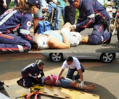 Mulheres continuam sendo vítimas de acidentes em Três Lagoas
