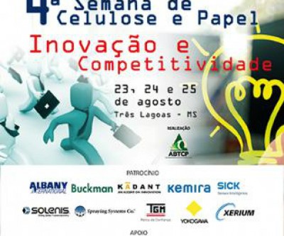 Três Lagoas vai sediar a 4ª Semana de Celulose e Papel