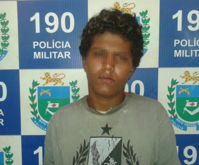 Jovem com longa ficha criminal é recapturada pela PM 