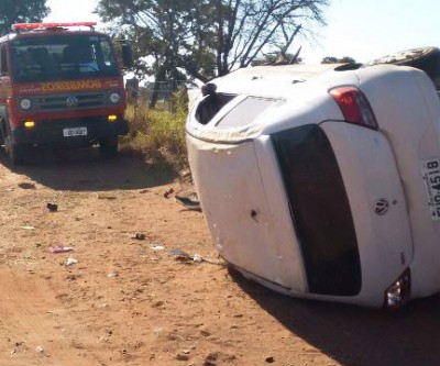  Motorista de Gol morre ao capotar veículo próximo ao Balneário Municipal 