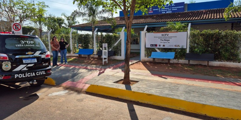 Polícia Civil leva informação e acolhimento a idosos do “Tia Nega” em Três Lagoas — ação faz parte da Operação Virtude