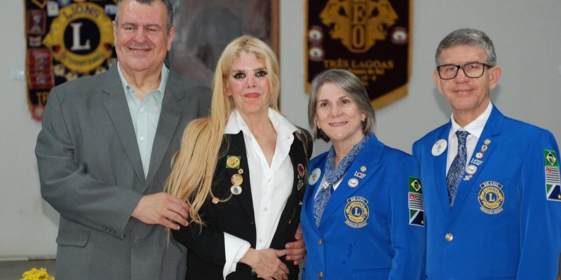 Posse do Lions Clube Três Lagoas reúne autoridades e convidados em noite de glamour, elegância e celebração