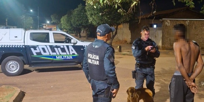 Acordou foi com a PM: Homem que descansava na rede é preso no Jardim das Orquídeas; soma de prisões soma cinco pela mesma equipe