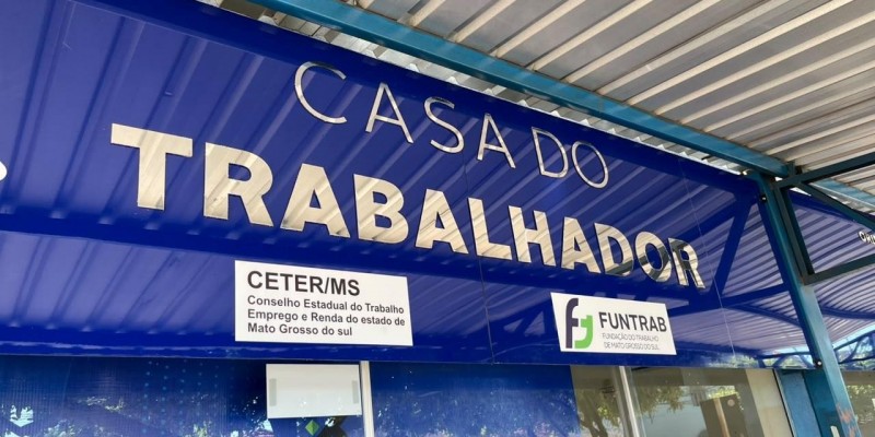De costureira a auxiliar de cozinha; veja as 134 vagas de trabalho para esta segunda-feira em Três Lagoas 