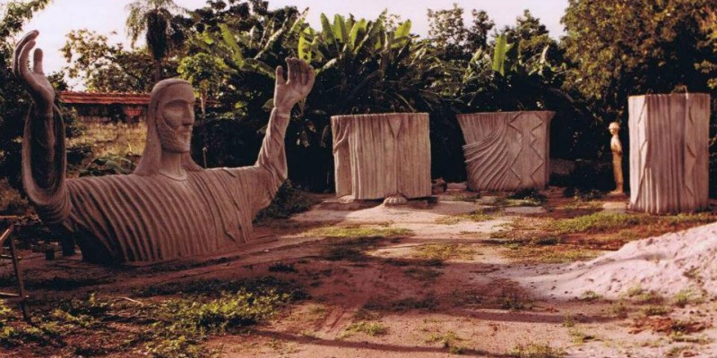 Você sabia? Cristo Redentor de Três Lagoas foi construído em quatro partes e veio de caminhão de Corumbá