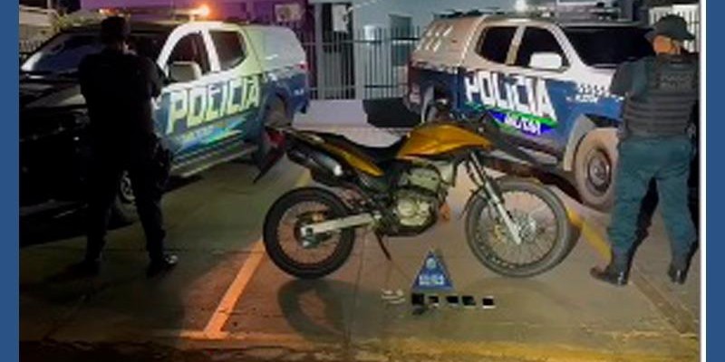 PM prende casal por tráfico de drogas e apreende arma. Na ficha criminal de “Maldito” consta um estupro