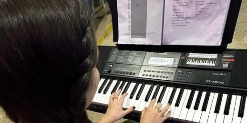 Você gosta de teclado? Aproveite: Três Lagoas abre curso gratuito para crianças e adolescentes