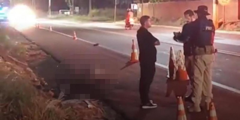 Tragédia na BR-262: trabalhador morre em grave acidente e ocorrência choca moradores de Água Clara-MS