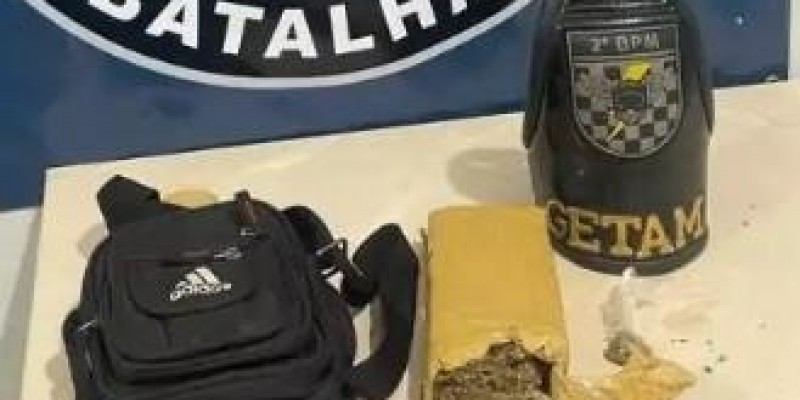 Nem perto de escola o tráfico perdoa: GETAM prende suspeito com mais de meio quilo de maconha em Três Lagoas