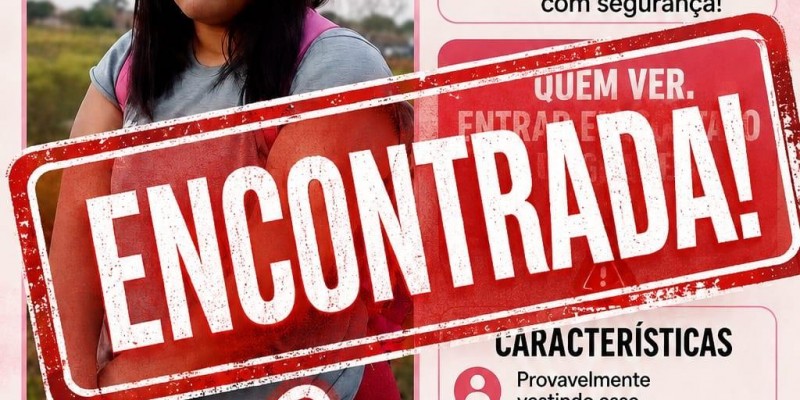 Criança desaparecida em Três Lagoas é encontrada e mãe agradece de coração a todos que ajudaram 