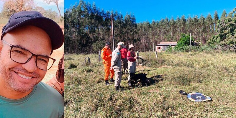 Homem desaparece ao sair para mexer em caixa d’água e é encontrado morto em plantação de eucaliptos na região de Três Lagoas