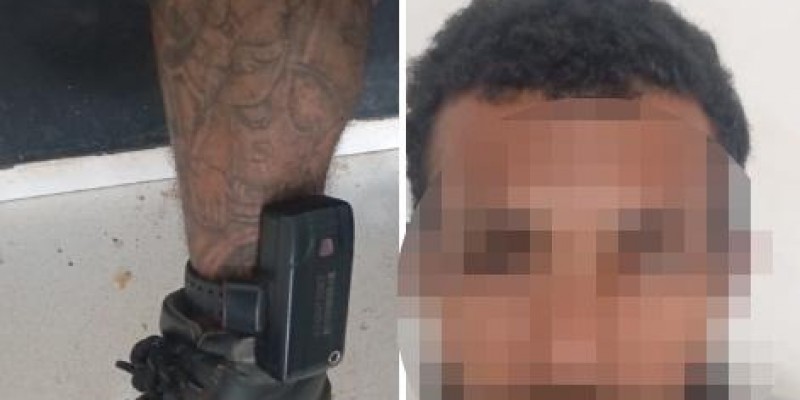 Achou que enganaria a PM: “Mala” de tornozeleira eletrônica tenta se esconder atrás de carreta e é alcançado pelos “longos braços da lei” em Três Lagoas