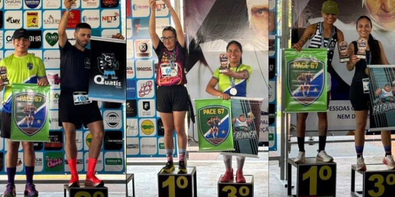 Três Lagoas vira pista de superação: 1ª Corrida Santa Dulce reúne atletas da região e tem competidores de Água Clara no pódio