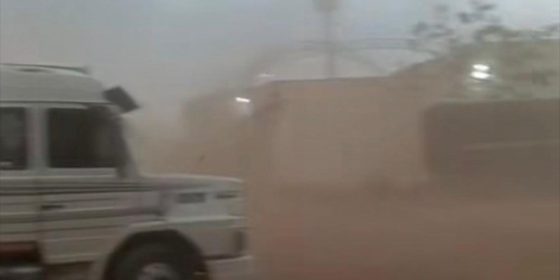 VEJA O VÍDEO: Ventania levanta “paredão” de poeira e chuva chega com força a Três Lagoas nesta sexta-feira