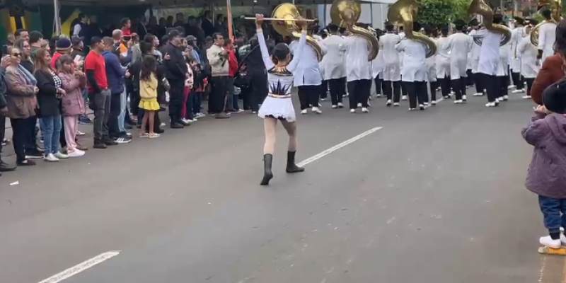 VEJA O VÍDEO: Como foi o desfile de 7 de Setembro na Lagoa Maior de Três Lagoas