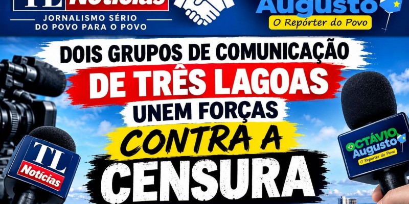 O que está acontecendo com o jornalismo em Três Lagoas: Imprensa local manifesta apoio a Marco Campos após jornalista relatar ameaças e pressões