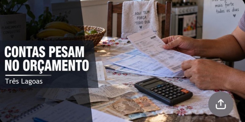 Por que o dinheiro parece acabar mais rápido? Dívidas ajudam a explicar o aperto de famílias em Três Lagoas