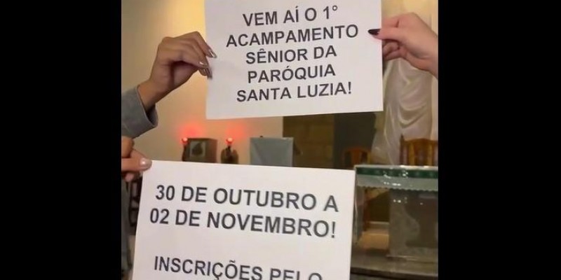 Em busca de paz e de renovar a fé? Acampamento Sênior promete quatro dias de transformação em Três Lagoas; faça sua inscrição