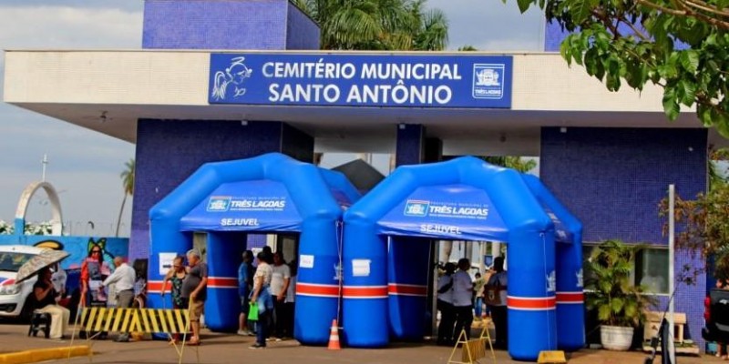 Comerciantes já podem se inscrever para vender produtos ao lado do cemitério no Dia de Finados de Três Lagoas