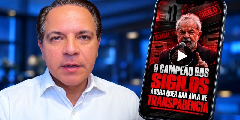  VEJA O VÍDEO: “Quer transparência, Lula? Comece pela própria casa”, crítica Coronel David sobre sigilos do governo federal