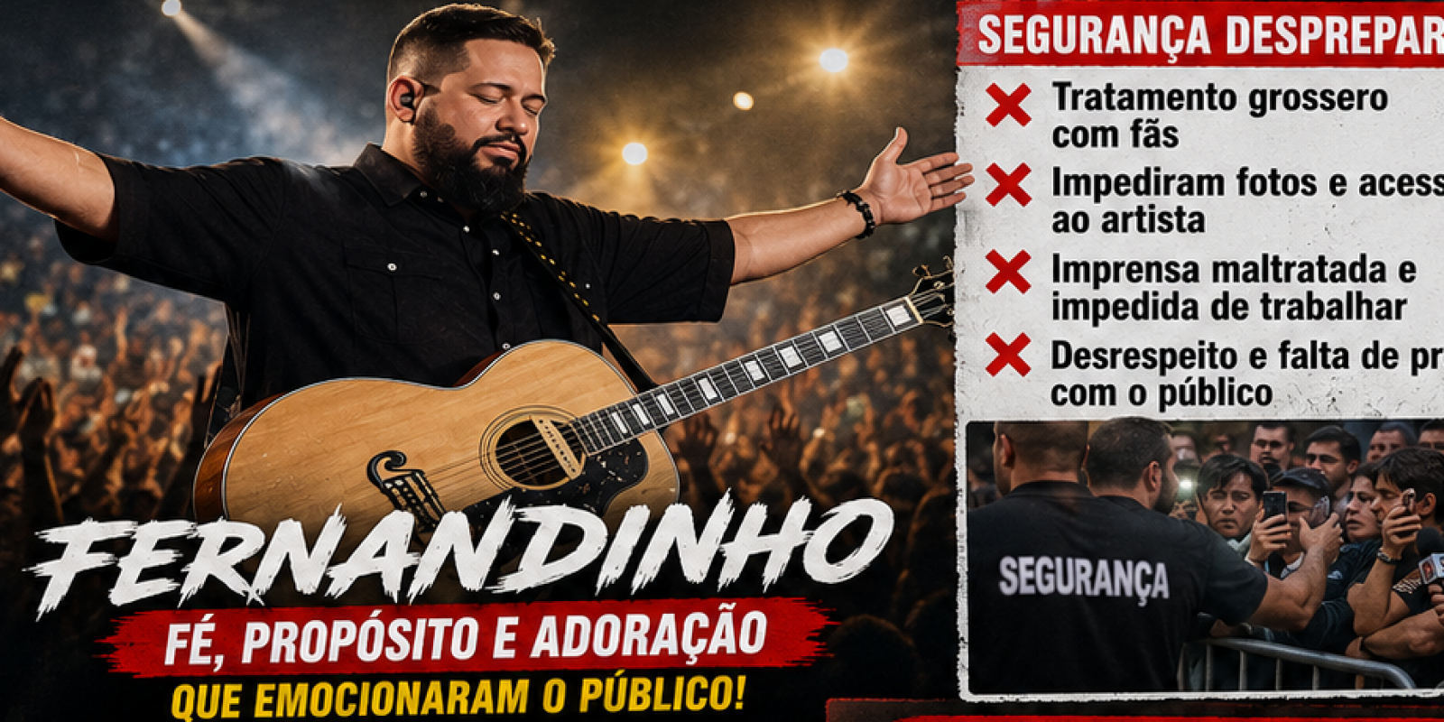 Falhas na segurança, polêmica com a imprensa e debate político em meio a Fé: “Marcha para Jesus” termina cercada de questionamentos em Três Lagoas