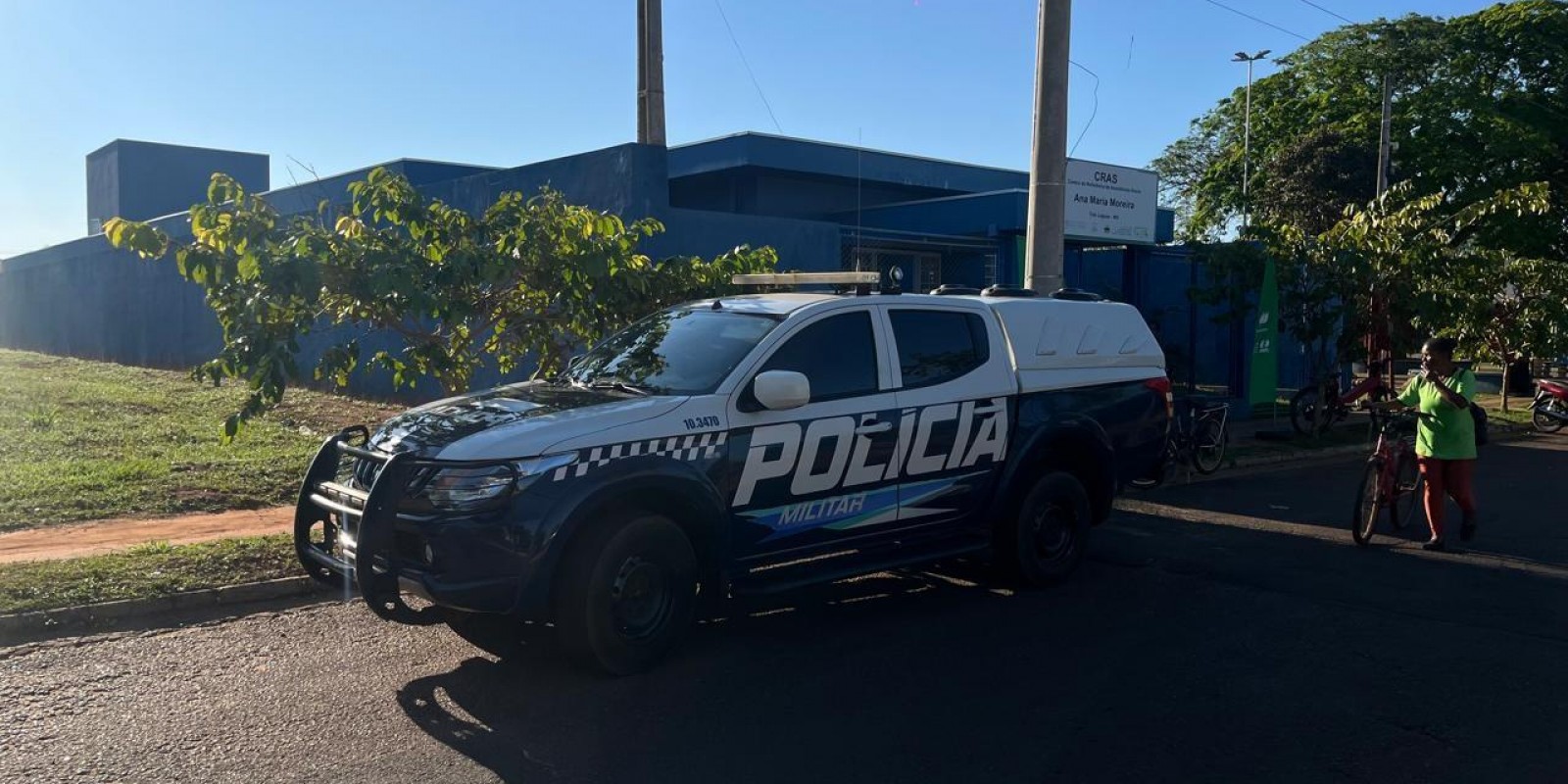 Homem que alegou ter sido agredido com barra de ferro pede ajuda no “CRAS do Novo Oeste”; PM foi chamada